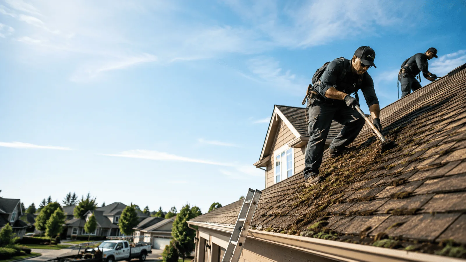 Roof Moss Removal in Blue River, OR near me